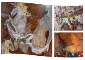 Planches à terre et toiles en l'air